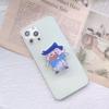 Suporte de Celular Acrílico Giratório Personalizado de Desenho Animado Série Crayon Shin-Chan Almofada de Ar Suporte de Mesa com Fotos