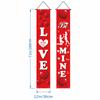 Bandera colgante para porche, decoración de fiesta de San Valentín transfronteriza, pancarta romántica para puerta, venta al por mayor