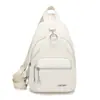 Moda Tendencia Transfronteriza Dropshipping Bolso de Pecho para Mujer Bolso para Teléfono de Gran Capacidad Mochila Elegante con Múltiples Cremalleras Bolso de Viaje Simple