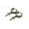 Pendientes estilo coreano colgante cruz hombres y mujeres simples cortos de acero inoxidable