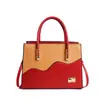Otoño 2026 Nuevo Bolso de Mujer de Alta Gama Elegante Versátil de Alta Calidad Bolso de Hombro Único Patchwork Gran Capacidad Bolso de Mano para Viaje