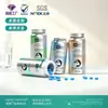 Latas de aluminio aptas para alimentos, latas de aluminio selladas doblemente con anilla, cápsulas de PET y frascos dispensadores de tabletas, se pueden imprimir