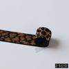 En Stock Estampado de Leopardo Amarillo Terroso Banda Elástica para Diademas de Peluca de Amazon, Cinturas de Pantalones, Bandas Elásticas, Estilo Europeo y Americano