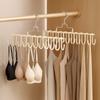Colgador Multifuncional para Sujetadores de Tirantes, Colgador Ondulado, Organizador de Almacenamiento para Chalecos, Perchero Antideslizante para Uso en Casa y Dormitorio