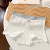 Boxers de Algodón Puro para Mujer Pantalones de Seguridad para Mujer Dos en Uno Anti-Exposición 10A Antibacterianos Algodón Tiro Extendido