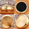 Quemador de Incienso de Latón Piscis Sala de Estar Interior Bobina de Incienso Algodón Ignífugo Calabaza Inserto de Incienso Adornos Metálicos Personalizados Manualidades