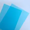 A4 com Tiras para Encadernação, Filme Colorido Fosco para Encadernação, Capa de Plástico PVC, Capa para Caderno com Argolas, Um Par