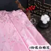 Tela Brocado Nueva Flor de Ciruelo Jacquard Satén de Seda Traje Antiguo Hanfu Qipao Traje Tang Tela para Ropa