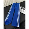 Pantalones Casuales Nuevos de Verano 2026 para Hombres y Mujeres, Diseño Versátil de Raya Lateral, Pantalones Holgados de Pierna Ancha con Cordón