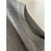 Wholesale autumn and winter gray round-neck long-sleeve knit sweater for women, slim-fit, flattering, regular shoulder, suitable for outerwear, soft and cozy top