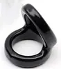 Anillo de Bloqueo de Semen para Hombres Accesorios Sm Juguetes Sexuales para Adultos Venta al por Mayor Anillo para Pene de Doble Apertura Anillo de Restricción para Pene