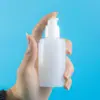 Botella de Loción en Stock, Botella de Gel Tipo Bomba, Botella de Loción con Vitamina E, Loción Ve de 100 ml, Crema Facial, Botella de Plástico para Cuerpo