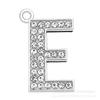 Colgante de Letra de 35mm Aleación Diamante Letra Inglesa Llavero diy Personalidad Ropa Bolsa Joyería Colgante