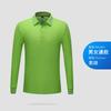 Camisa Polo de Manga Longa com Gola, Roupa de Trabalho para Churrascaria, Camiseta para Homens e Mulheres, Uniforme de Grupo com Logo Impresso, Bordado, Respirável e Confortável