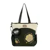 Bolso de tutoría unisex simple de moda transfronteriza, bandolera multifuncional de gran capacidad para escuela primaria y secundaria, mochila casual