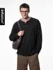 Ropa de Hombre Jiezhan Old Money Patrón Waffle Cuello Henley Manga Larga 26 Otoño Nueva Llegada Bloque de Color Unisex Holgada Casual Camiseta para Hombre