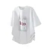 Camiseta con Estampado Retro Trendy Americano para Hombre de Manga Corta Verano 2026 Nueva Llegada Marca Trendy Holgada Media Manga Top Casual