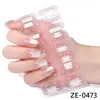Zhengxiang Atacado Preço Especial Liquidação Dia dos Namorados Película para Esmalte Adesivos de Nail Art Pó de Cebola Hot Stamping Europeu e Americano Transfronteiriço Adesivo Traseiro Adesivos de Unha