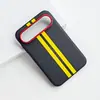 Adecuado para funda de teléfono Huawei Pura X View, funda protectora de cuero a rayas genial para puraxview con bordes micro-mate