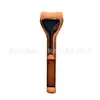 Brocha de Base Portátil Tipo Almohada Polvo Cabeza Plana Brocha de Maquillaje para Mascarilla Brocha de Maquillaje Corrector Sombra de Nariz Reparación Principiante