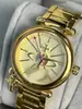Libro Rojo Pequeño Versión de Alta Gama del Mismo Estilo de Wei Azul Hielo Triturado Rojo Rosa Sexy Exquisito Moda de Alta Gama Reloj con Correa de Acero y Cuarzo