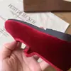 Zapatos de invierno de colores dulces para niños pequeños, zapatos de terciopelo para niños, zapatos de algodón de princesa para niñas, punta poco profunda, zapatos Mary Jane para bebé con forro de felpa