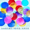 Sino de Vento de Conchas Coloridas Transparentes Naturais de 5cm Decoração de Flocos de Concha Acessórios de Joalheria Transfronteiriços Concha Feita à Mão DIY