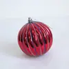 Navidad Transfronteriza 12cm Calabaza Galvanizada Bola de Brillo Decoración de Escena de Fiesta Adorno Colgante Decoración de Bola Colgante Personalización