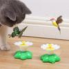 Brinquedo Elétrico de Pássaro Voador para Gatos Borboleta Giratória em Torno de Flores Brinquedo Automático Divertido para Gatos Suprimentos para Gatos de Estimação Atacado