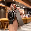 2023 Funda para Llave Mercedes-Benz GLC Gama Alta 23 Nuevo GLC260L para Hombre GLC300 Accesorios de Interior de Coche Carcasa de Goma Blanda Portallaves