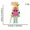 Nuevos Pegatinas de Tela Bordadas de Personajes de Dibujos Animados Parches Bordados por Computadora de Princesa Caballero Accesorios Accesorios para Ropa En Stock Listo Venta al por Mayor