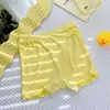 Pantalones de Seguridad para Niñas Anti-rozaduras Ligeros de Verano Finos Pantalones Cortos Básicos de Modal para Niños Calzoncillos Bóxer para Niñas de Edad Media y Grandes