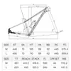 SPEEDONE Aleación de Aluminio Cuadro de Bicicleta de Montaña Rígido XC Todoterreno Eje Pasante Cuadro de Bicicleta 27.5/ 29 pulgadas