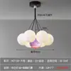 Lámpara de Luna 2025 Lámpara de Sala de Estar Soñadora Habitación Infantil Personalidad Creativa Planeta Restaurante Candelabro Bola de Burbuja Iluminación de Dormitorio
