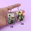 Zhang Linghe y Wang Hedi Celebridades Masculinas Merchandising para Fans Llavero de Acrílico Doble Cara Llavero Colgante