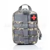 Bolsa Táctica de Campo para Exteriores Camuflaje Conveniente Bolsa de Primeros Auxilios Multifuncional Caja de Primeros Auxilios para Viajes Bolsa de Cintura Bolsa de Accesorios