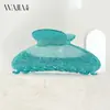 Pinza para el Cabello Wjia de Acrílico Brillante de Moda para la Parte Trasera de la Cabeza, Pinza de Garra Grande Lujosa y de Alta Gama para Peinados Recogidos, Accesorio para el Cabello de Pinza de Tiburón
