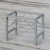 Patas de Mesa Plegables, Soportes Cuadrados, Patas de Mesa, Soportes, Patas de Mesa de Comedor Plegables, Estructura de Mesa de Hierro, Patas de Mesa de Comedor
