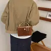 Puntadas Acolchadas Texturizadas Otoño 2026 Nuevo Bolso Caja de Moda de Alto Valor con Cadena Elegante de Hombro Cruzado o de Mano