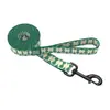 Coleira Estampada Geométrica para Pet Coleira para Cachorro com Transferência de Calor Múltiplas Cores Coleira para Cachorro Fábrica de Origem Atacado