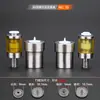 Fechos de pressão plásticos T3T5T8, máquina de prensa manual com molde Hualian, fechos de pressão ocultos, molde elétrico para fechos de pressão, rebites, ilhós