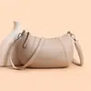 Bolsa de Ombro Nicho Estilo Coreano para Mulheres, Nova Moda Outono e Inverno 2025, Bolsa Transversal Casual Simples Retrô