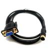 Cabo de conexão DB9 fêmea para MD8 macho linha serial RS232 linha de comunicação de tela sensível ao toque linha de dados PLC linha de download programação