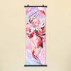 Genshin Impact General del Trueno Pintura de Pergamino Colgante Mural Decorativo para Dormitorio Póster de Exposición de Cómics Pintura Colgante de Amazon