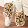Suministro Exclusivo Transfronterizo de Pantuflas de Algodón con Estampado de Gatos para Hombres y Mujeres, Pantuflas de Pareja para Otoño e Invierno, Pod Transfronterizo Jit Una Pieza Dropshipping