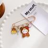 Nuevo Broche de Metal de Oso Pikachu de Dibujos Animados Pin Dulce y Lindo Accesorios para Bolsos de Cintura Fijos para Ropa