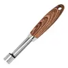 Utensilios de Cocina de Acero Inoxidable Juego de 5 Piezas para el Hogar Batidor de Huevos con Tapa Rallador de Queso Rallador de Núcleos Madera