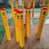 Marcadores de Identificación de Tuberías y Cables, Estacas Marcadoras de Fibra de Vidrio, Estacas de Advertencia, Resistentes a la Corrosión, Antirrobo, Duraderas, Fáciles de Instalar