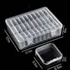 Set de Caja de Almacenamiento de Cuentas de 221 Colores, Paquete de Recarga de Cuentas de Lujo Original, Anti-Mezcla de Colores, Set de Caja de Embalaje de Alta Transparencia