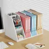 Estantería de archivos de oficina multicapa Estantería de almacenamiento de documentos de escritorio Estantería de libros Cajón de almacenamiento tipo estantería de libros Estantería de madera con múltiples compartimentos
